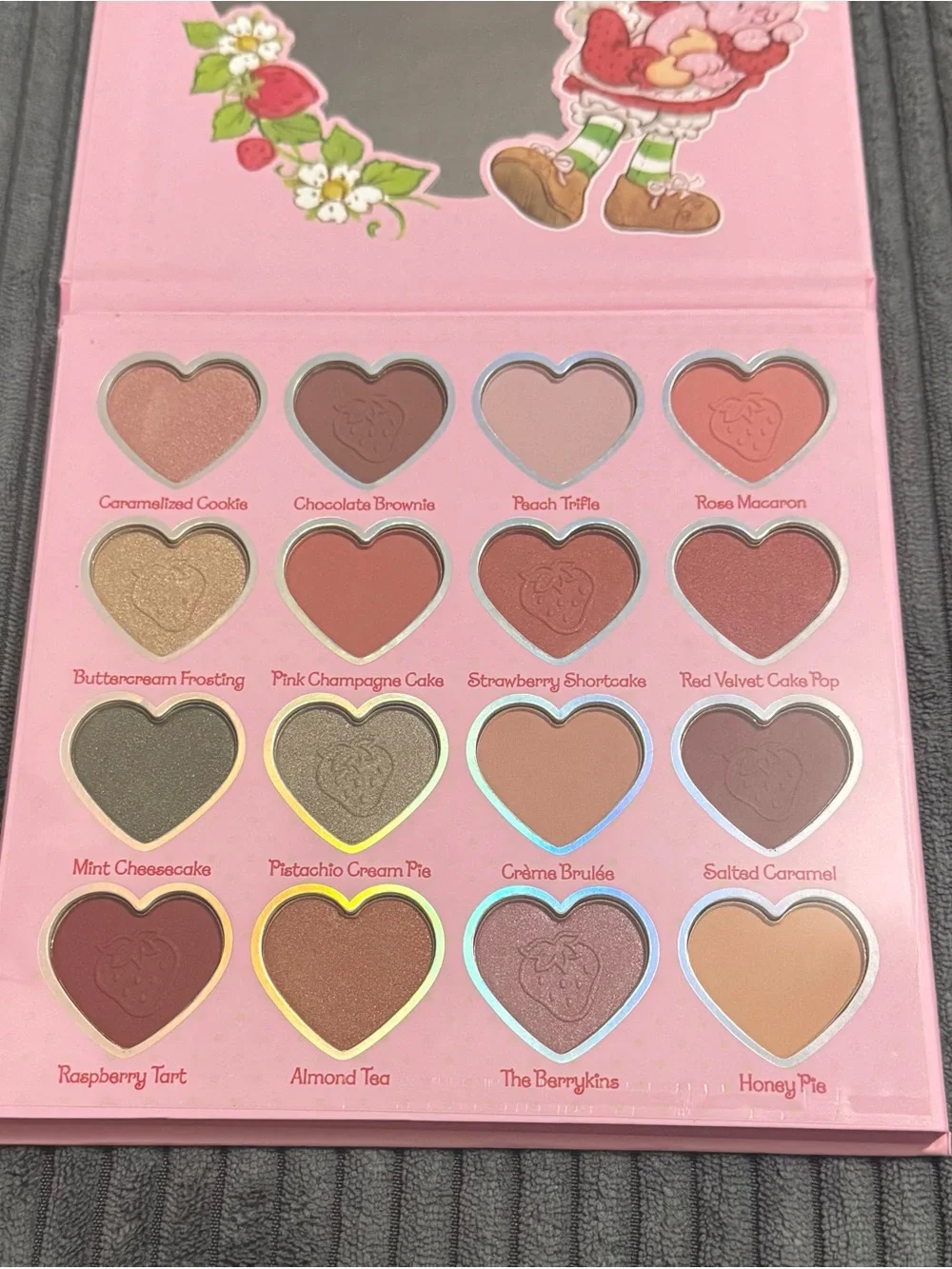 Strawberry Shortcake Pink Eyeshadow Palette
